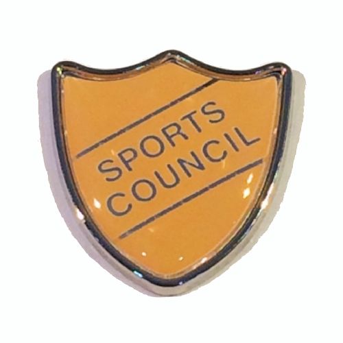 SPORTS COUNCIL shield badge